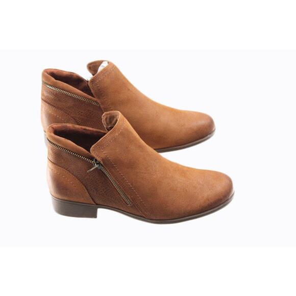 Cobb Hill Women's Crosbie Bootie Ankle Boot Size 8 Brown - Picture 5 of 7